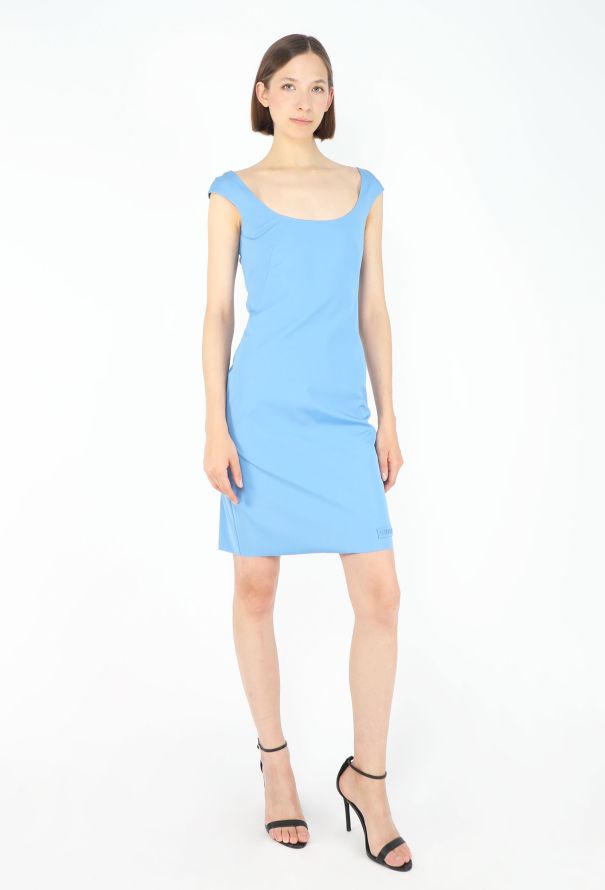 Miu Miu F/W 2024 Poplin Sheath Dress - 4