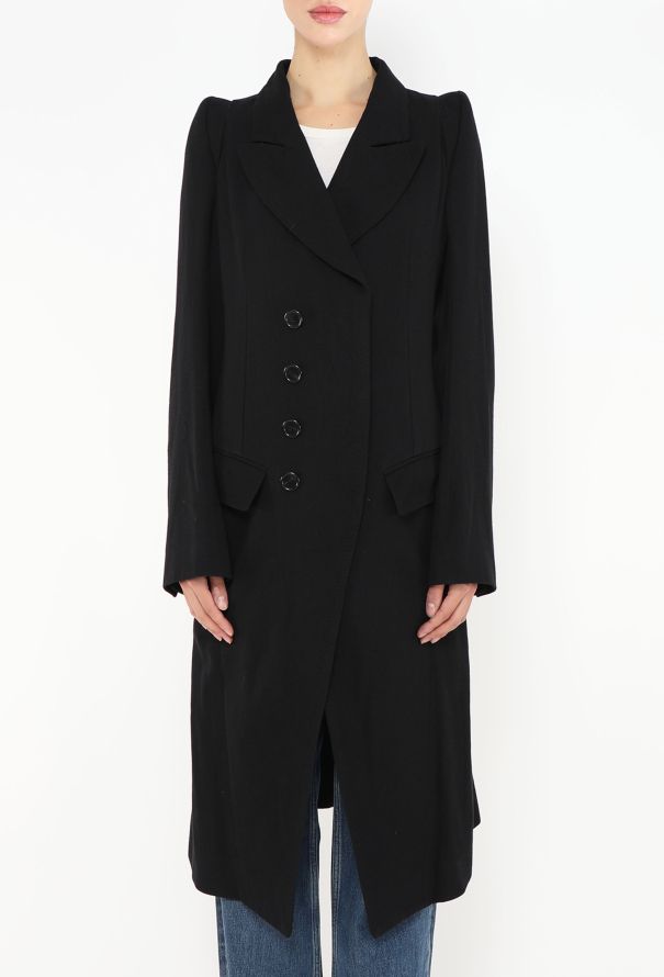Ann Demeulemeester F/W 2018 Asymmetrical Pagoda Coat - 4