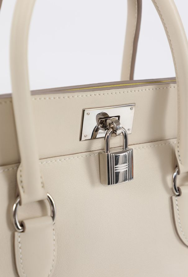 Hermès Craie Swift & Soufre Canvas Toolbox 20 - 12