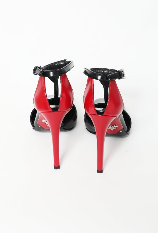 Prada 2014 Bicolor T-Strap Pumps - 5 Prada 2014 Bicolor T-Strap Pumps - 5