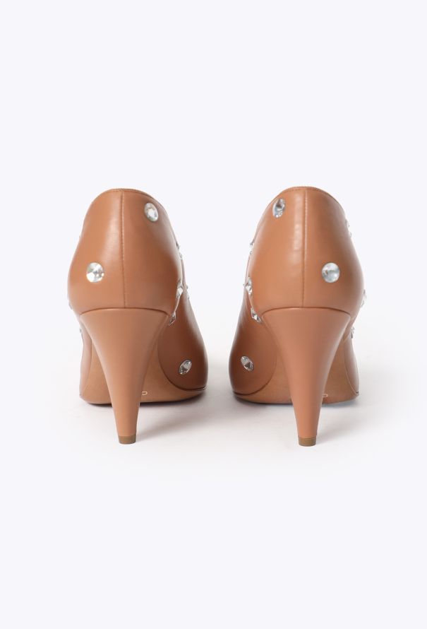 Céline 2018 Embellished Leather Pumps - 4