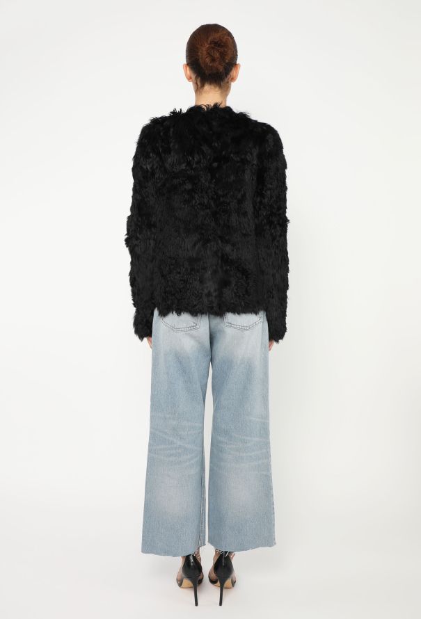Saint Laurent 2013 Alpaca Fur Jacket - 6