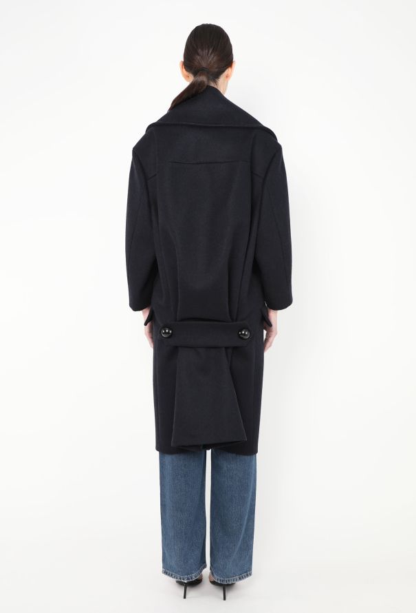 Alaïa F/W 2022 Oversized Felted Coat - 5