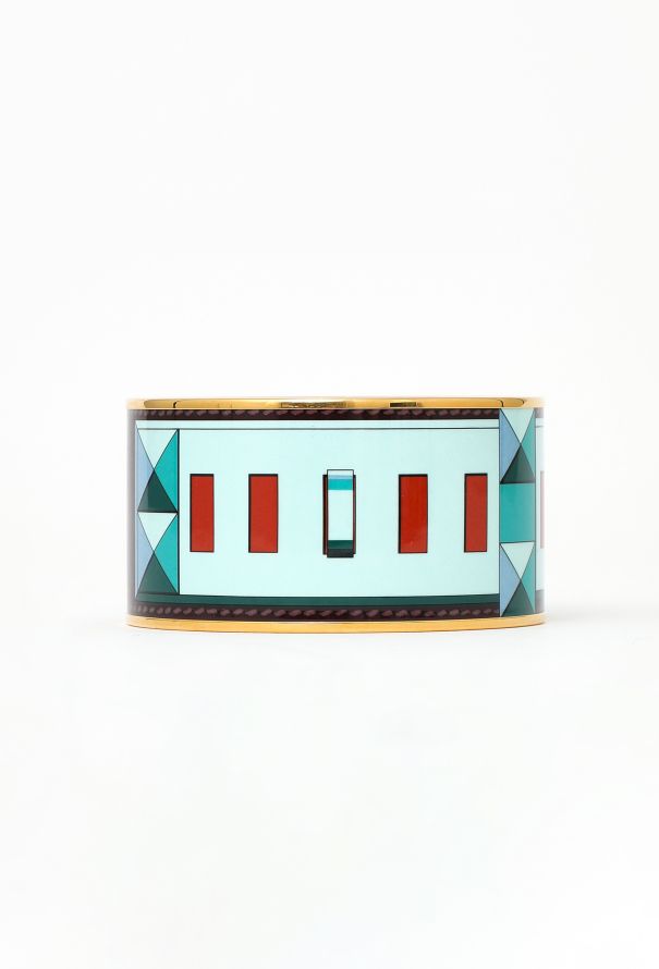Hermès 'Collier de Chien' Enamel Cuff - 1