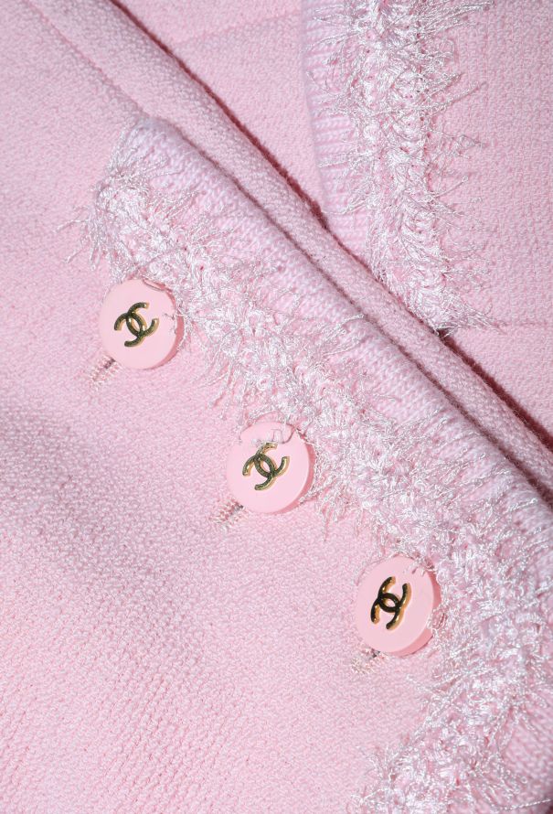 Chanel CAMPAIGN F/W 1994 Frayed Bouclé Jacket - 9