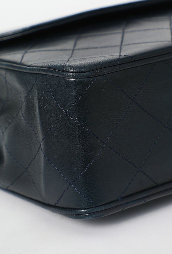 Chanel Vintage Quilted Half Moon Shoulder Bag - 9