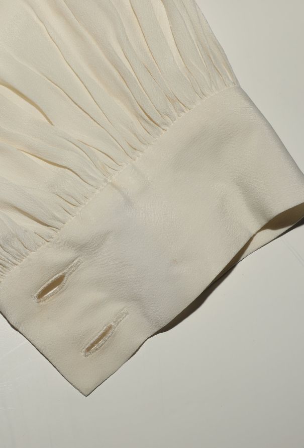 Chloé 2010 Pleated Crêpe Blouse - 11 Chloé 2010 Pleated Crêpe Blouse - 11