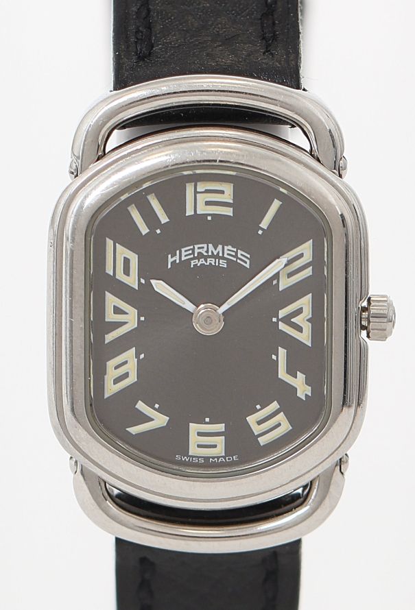 Hermès 1998 Steel Rallye Watch - 2 Hermès 1998 Steel Rallye Watch - 2