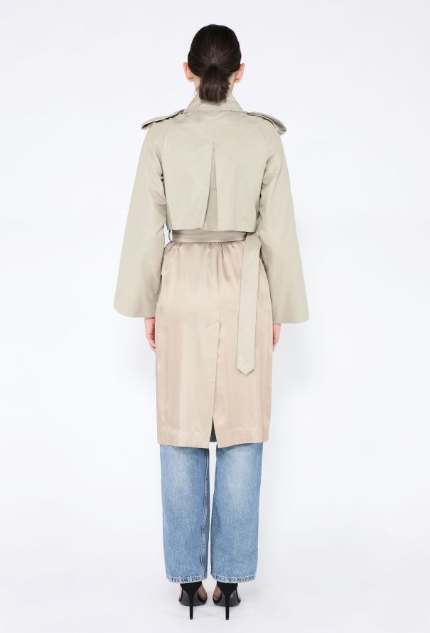 Céline Resort 2018 Belted Épaulette Trench - 5