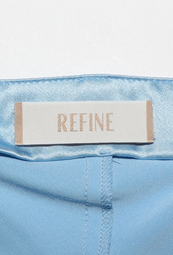 Refine Carolyn Silk Slip Dress Blue - 4 Refine Carolyn Silk Slip Dress Blue - 4