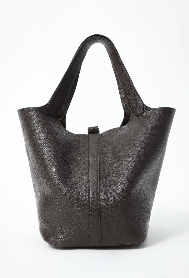 Hermès Brown Clemence Picotin 33 - 4