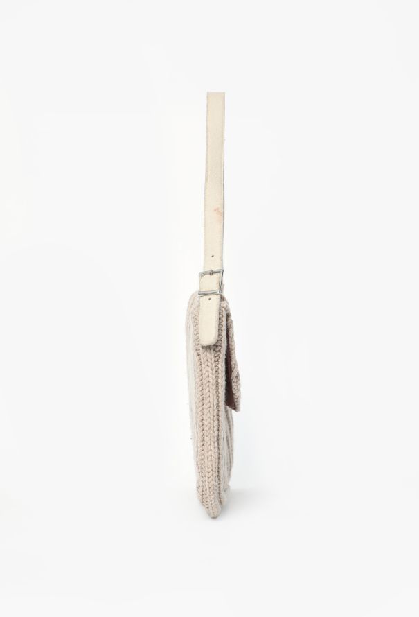 Chloé Vintage Collegiate Ribbed Knit Bag - 3