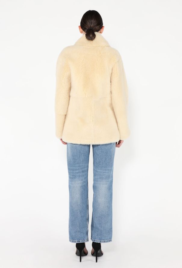 Loro Piana 2024 Shearling Cocoon Jacket - 5