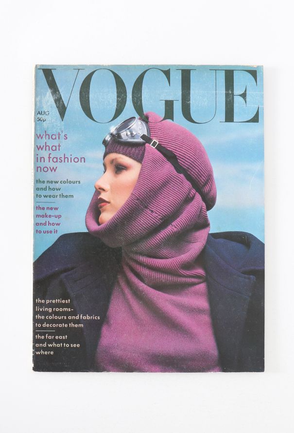 VOGUE UK 1975 August & September Issue Trio - 5