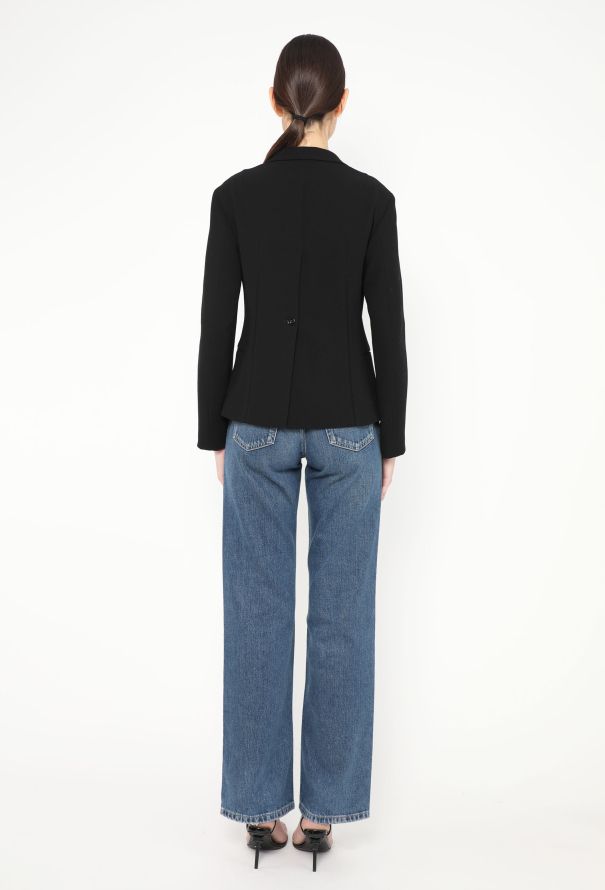 Jil Sander F/W 2008 Pocketed Crêpe Blazer - 5
