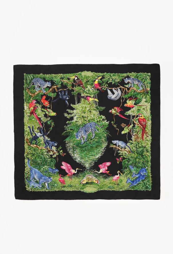 Hermès Vintage 'Equateur' 90cm Silk Carré - 1