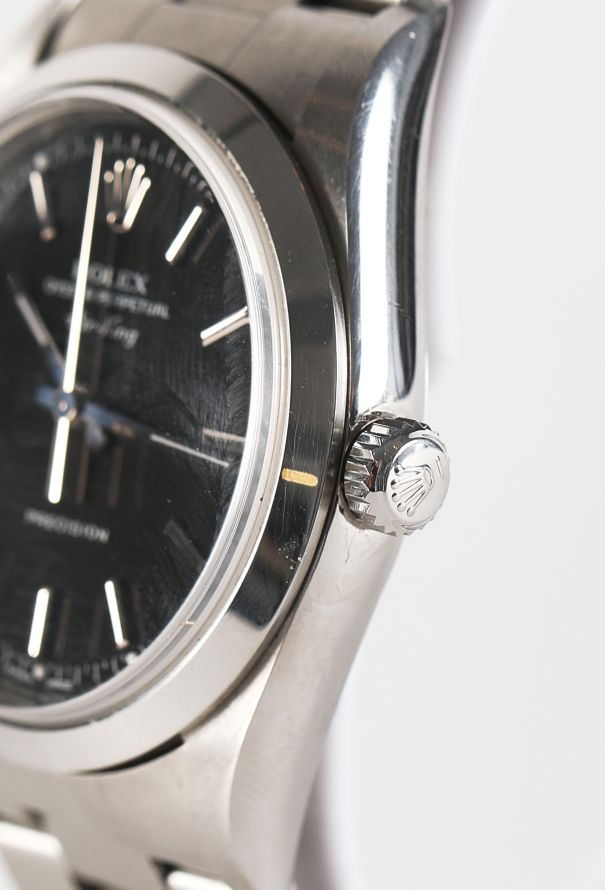 Rolex Air-King Black Dial & Stainless Steel Watch - 7