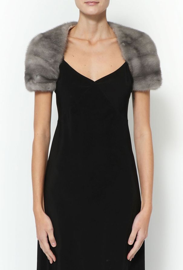 Prada Sapphire Mink Fur Bolero - 1