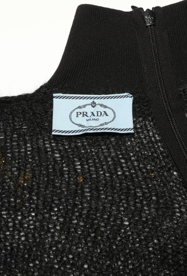 Prada Embellished Mohair Knit Top - 4 Prada Embellished Mohair Knit Top - 4