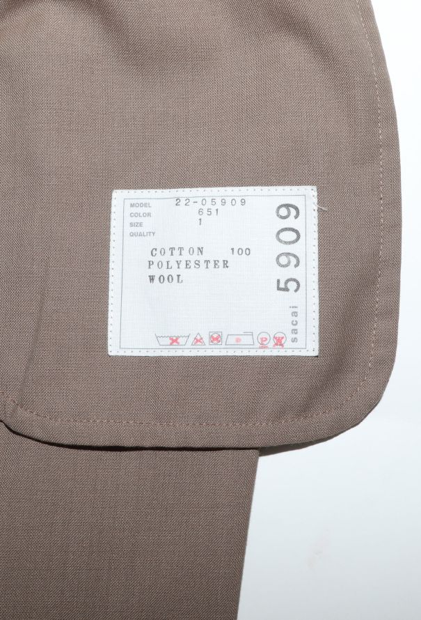 Sacai Resort 2022 Overlay Trouser Dress - 7