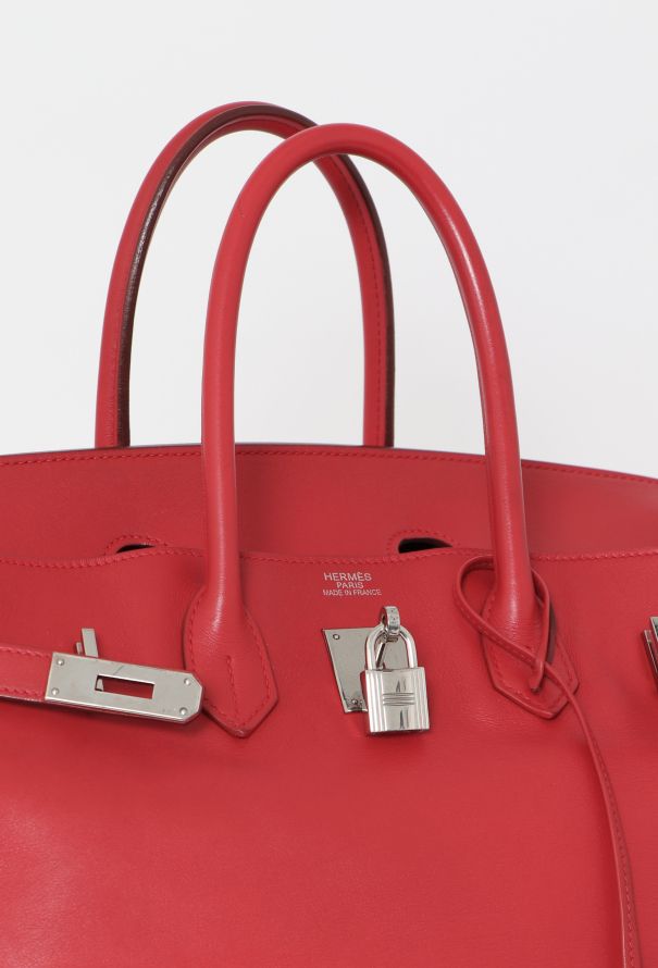 Hermès Red Swift Birkin 35 - 12 Hermès Red Swift Birkin 35 - 12
