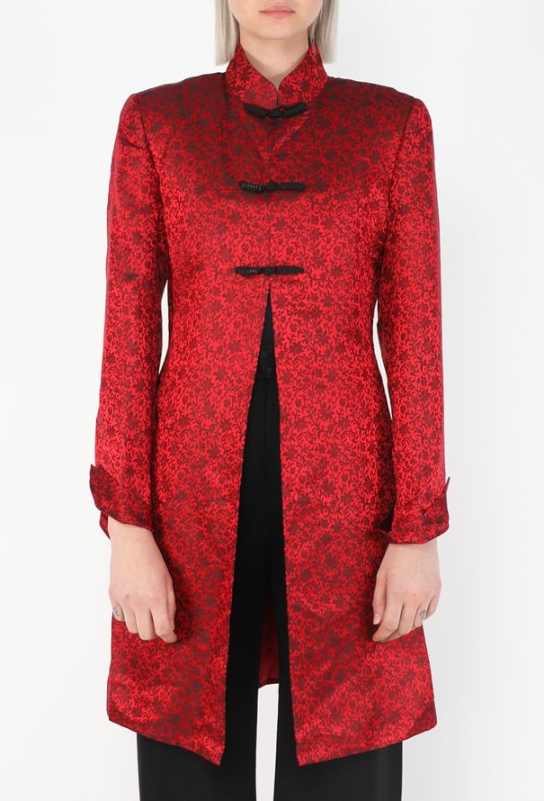 Shanghai Tang Silk Jacquard Jacket, 1990s - 2