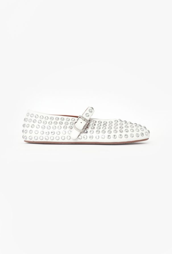 Alaïa 2023 Embellished Ballerina Flats - 1