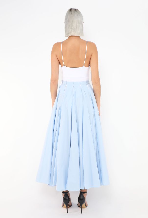 Alaïa 2022 Panelled Cotton Skirt - 4