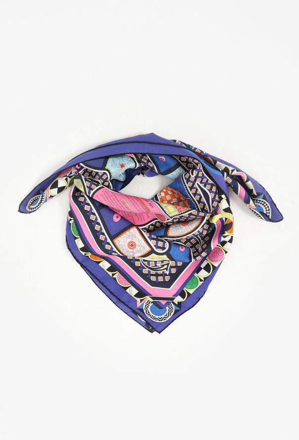 Hermès 2018 'Le Tour Du Monde en 63 Cases' 90cm Carré - 3 Hermès 2018 'Le Tour Du Monde en 63 Cases' 90cm Carré - 3