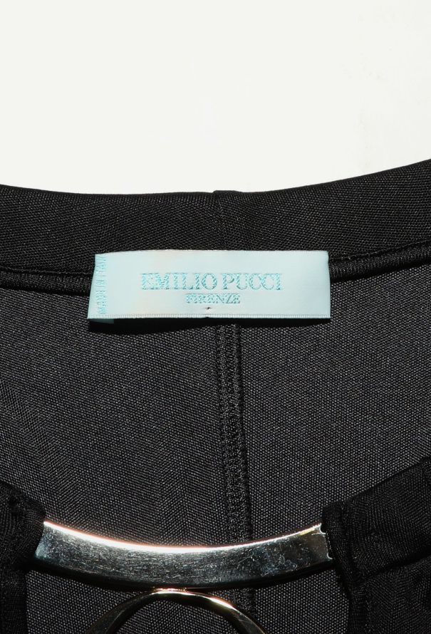 Emilio Pucci Graphic Maxi Halter Dress - 5