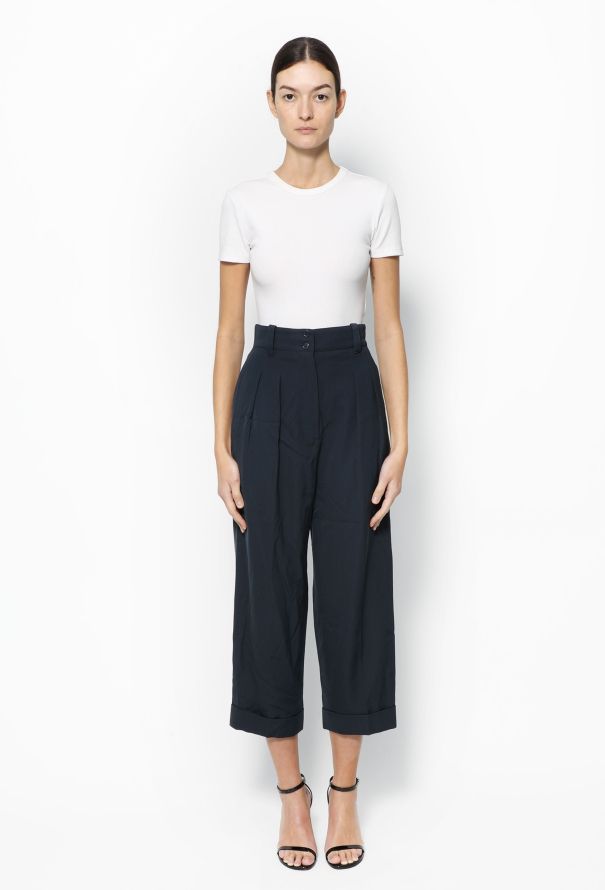 Alaïa 1985 Pleated Twill Trousers - 1