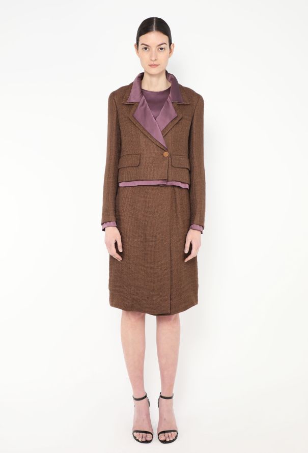 Chanel 1999 Tweed 3-piece Ensemble - 5