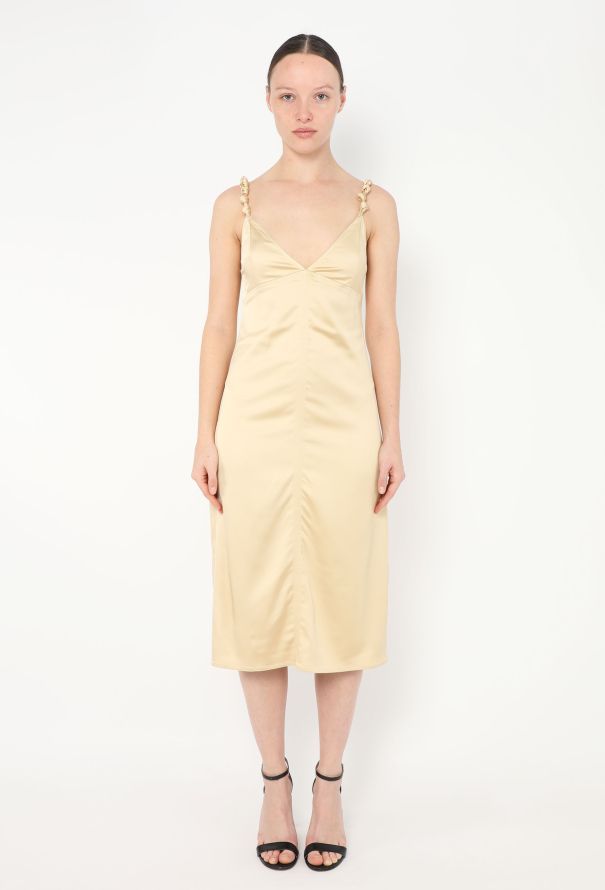 Bottega Veneta 2019 Silk Charmeuse Dress - 1