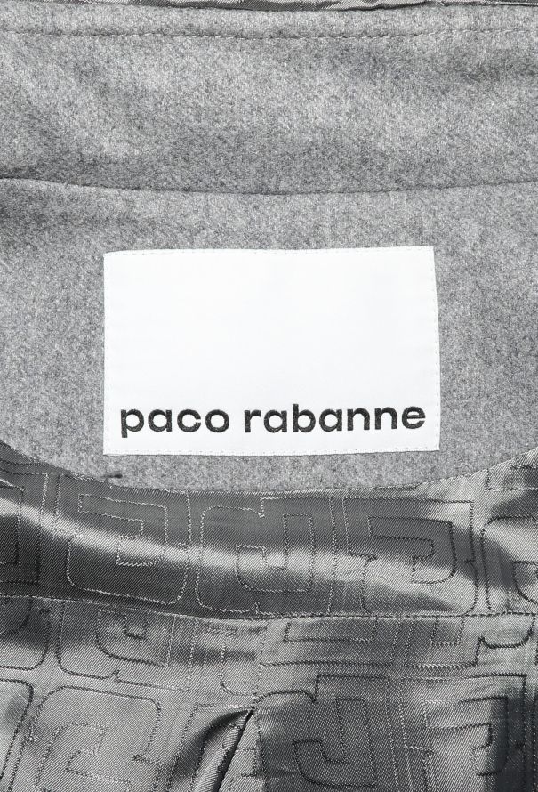 Paco Rabanne F/W 2020 Felted Mod Cape - 7