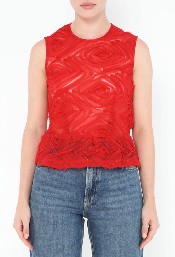 Comme des Garçons 2020 Tulle Peplum Top - 1