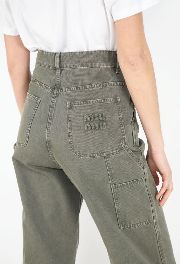 Miu Miu 2024 Denim Carpenter Jeans - 1