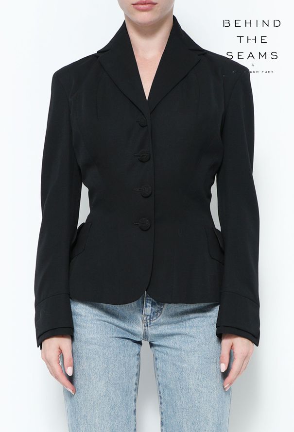 John Galliano 1995 Cinched Hourglass Blazer - 1