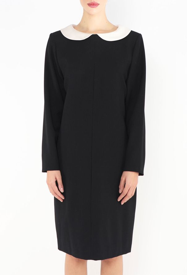 Saint Laurent F/W 1996 Contrast Shift Dress - 3