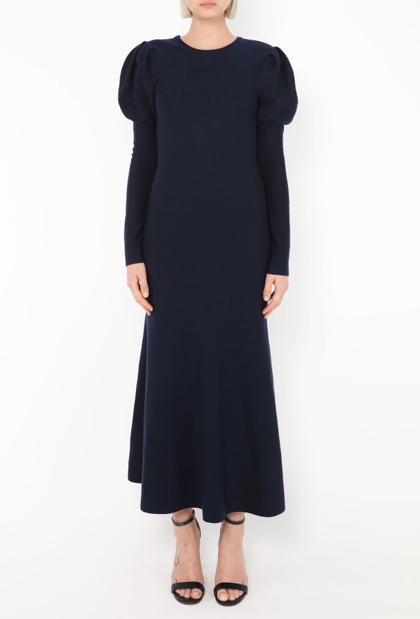 Gabriela Hearst F/W 2024 Hannah Puff-Sleeve Dress - 3