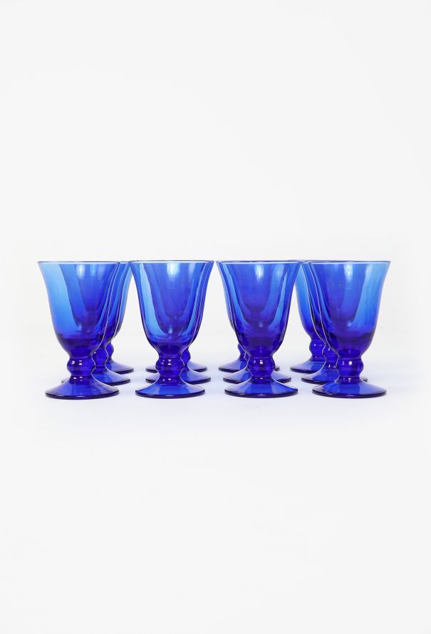 Vintage Objects & Decor 1960s Cobalt 32-piece Murano Glass Ensemble - 4