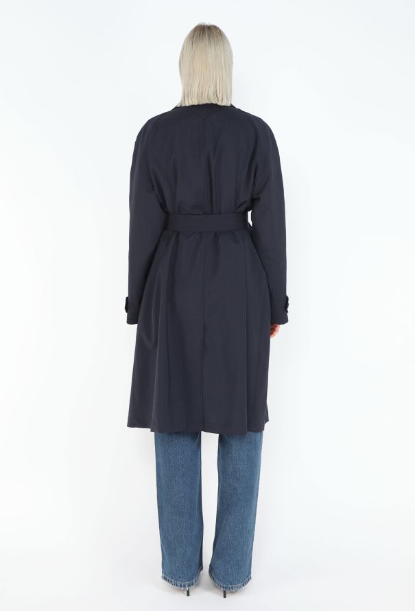 Prada 2023 Lightweight Belted Trench - 5