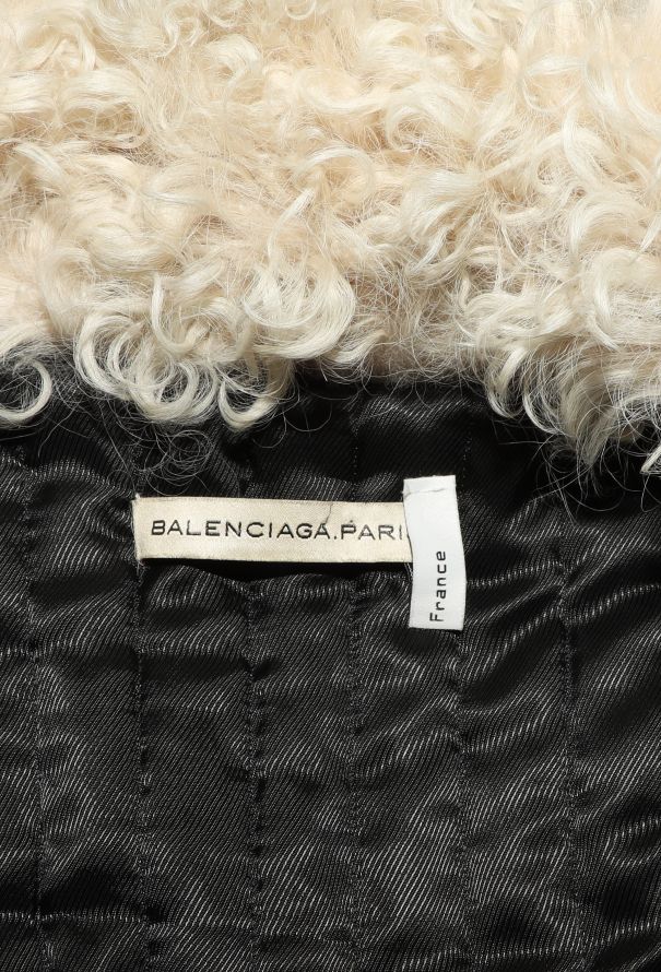 Balenciaga ICONIC F/W 2004 Shearling Aviator Jacket - 10