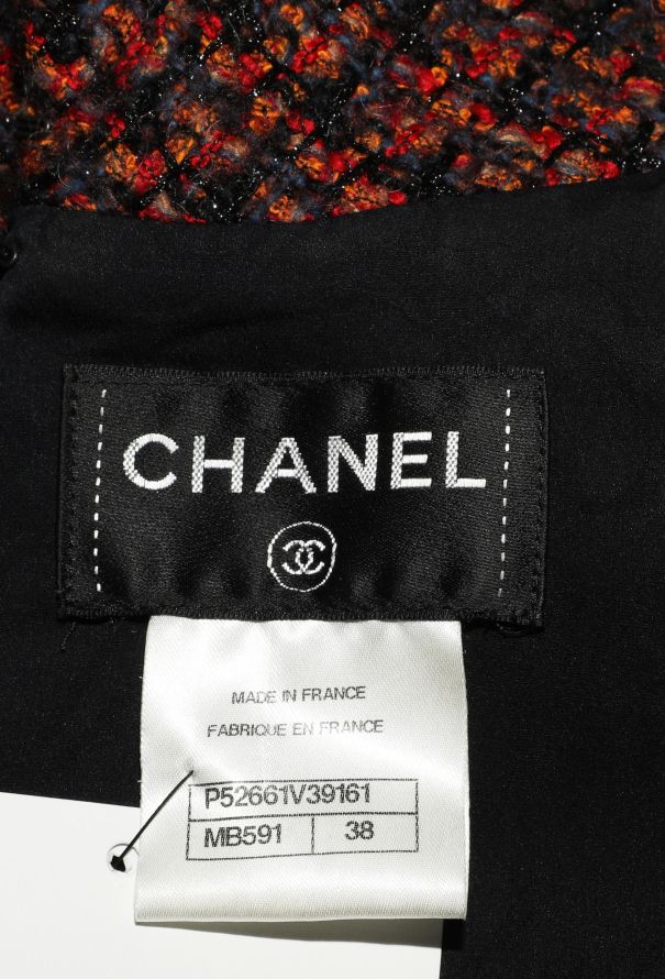 Chanel F/W 2015 Fluted Tweed Dress - 6 Chanel F/W 2015 Fluted Tweed Dress - 6