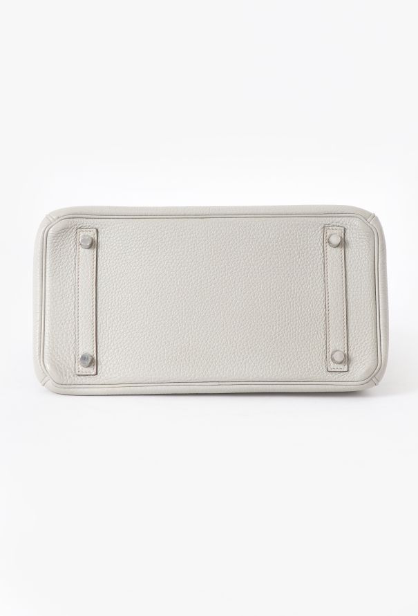 Hermès Gris Perle Togo Birkin 30 - 8 Hermès Gris Perle Togo Birkin 30 - 8