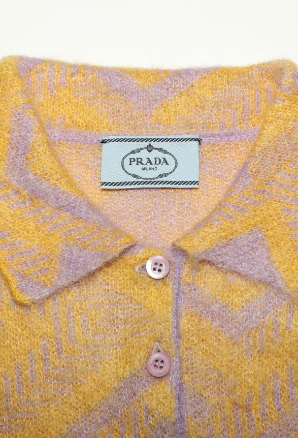 Prada 2021 Geometric Mohair Polo - 5 Prada 2021 Geometric Mohair Polo - 5