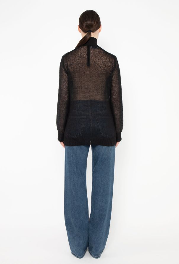 Prada Embellished Mohair Knit Top - 3 Prada Embellished Mohair Knit Top - 3