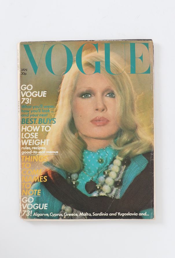 VOGUE UK 1973 Ingmari Lami Cover Set - 4 VOGUE UK 1973 Ingmari Lami Cover Set - 4