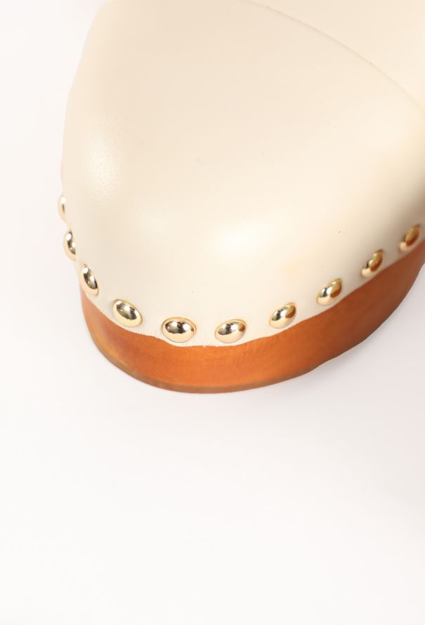 Chloé Jeannette Studded Clogs, 2025 - 6