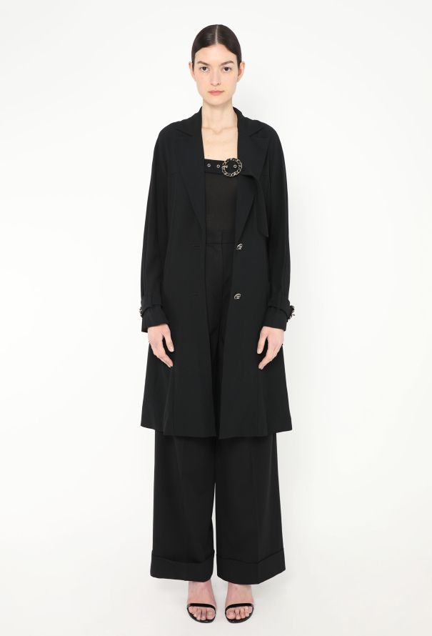 Chanel S/S 2020 Chainlink Buckle Coat - 7