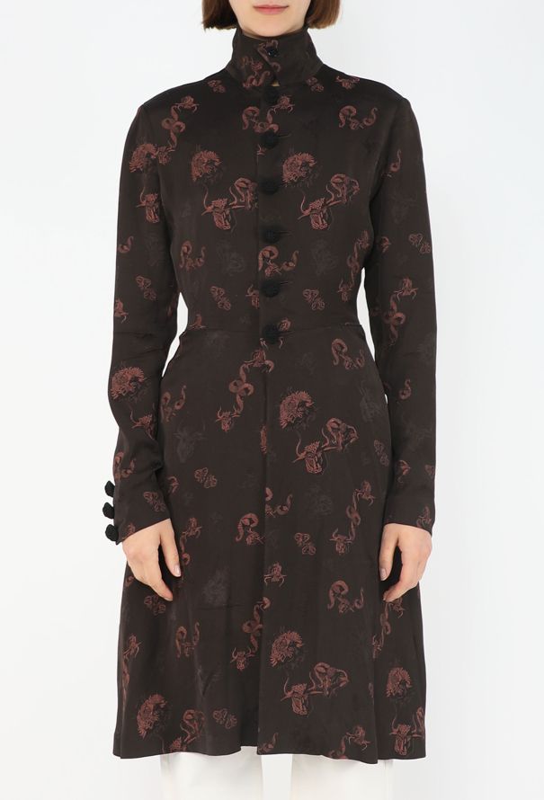 Jean Paul Gaultier 'Grand Voyage' Dragon Jacquard Dress, 1994 - 2